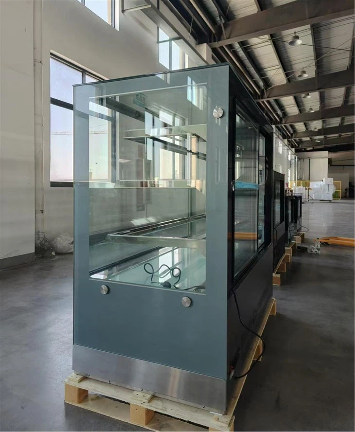 Large Straight Cake Display Case price