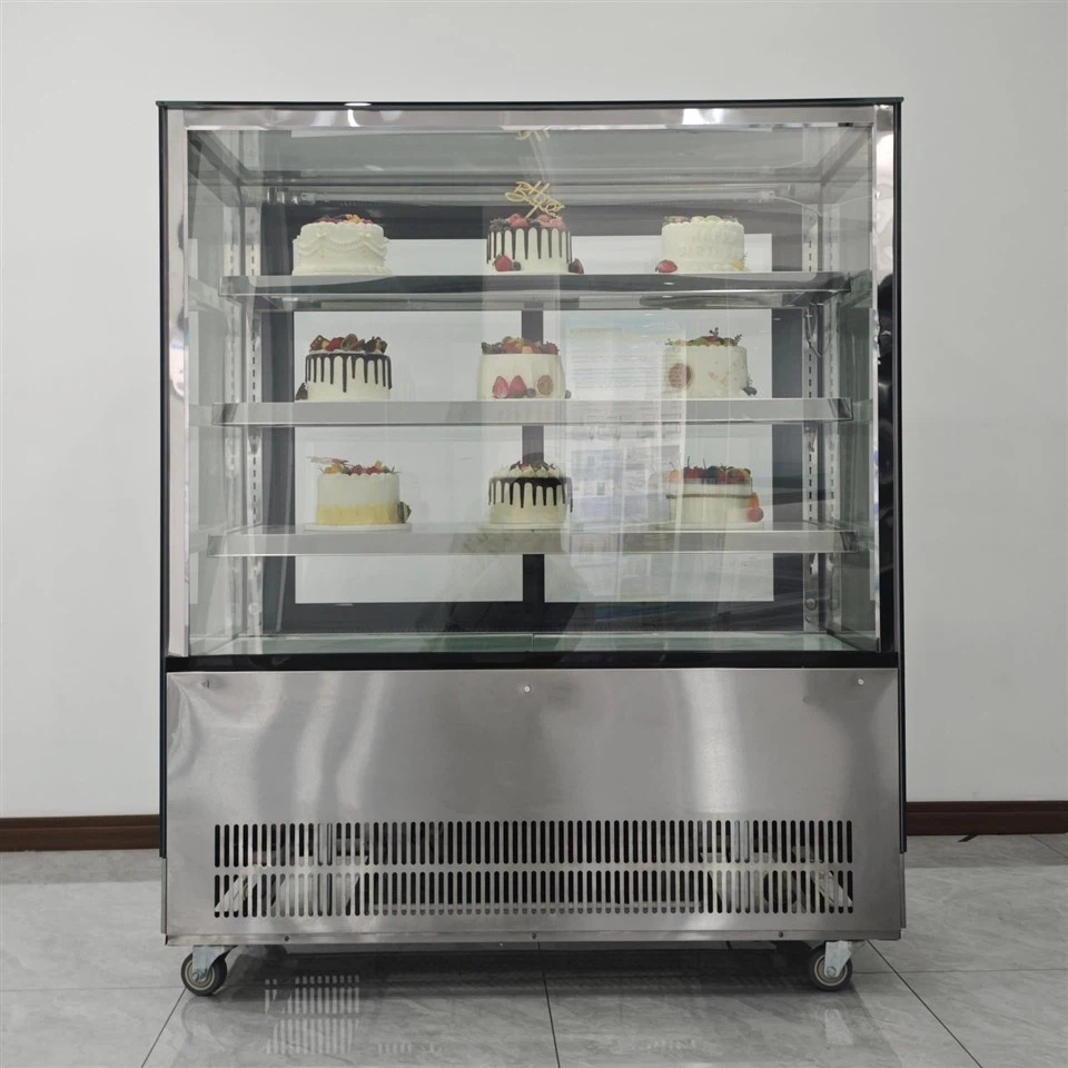 Large Straight Cake Display Case Manufacturers