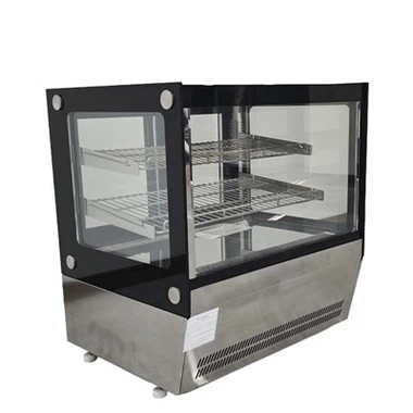 Compact Countertop Straight Cake Case